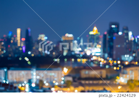 Bangkok blurred abstract background lights Bangkok blurred abstract background lights 22424129