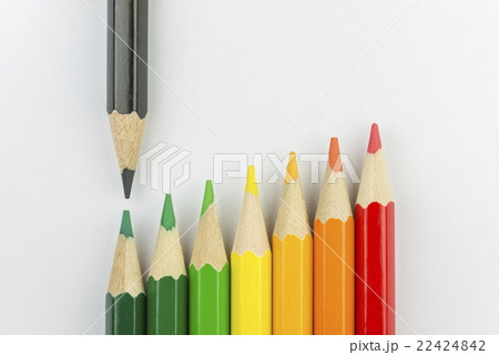 Conceptual crayons as energy label colors Conceptual crayons as energy label colors 22424842