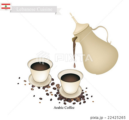 Traditional Arabic Coffee, Popular Dink in Lebanon Traditional Arabic Coffee, Popular Dink in Lebanon 22425265