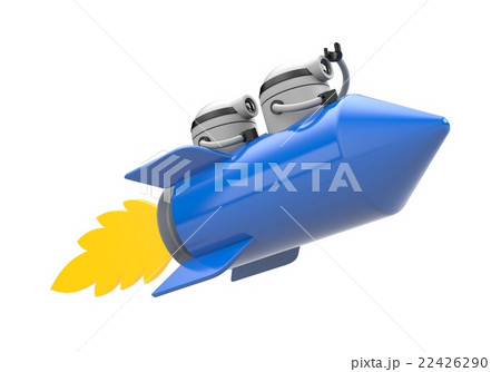 Robots flying on the rocket 22426290