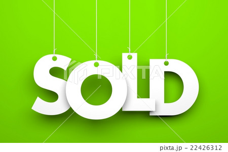 Word SOLD hanging on the ropes Word SOLD hanging on the ropes 22426312