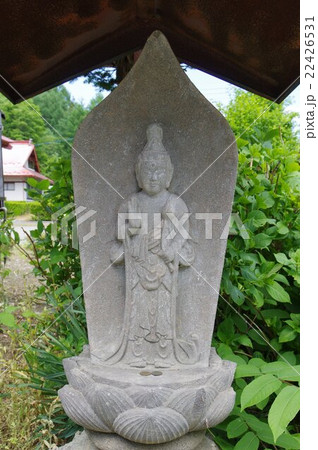 信州の文化財 名工 守屋貞治の石仏 聖観音像 縦 長野県伊那市 市野瀬円通寺 信州の文化財 名工 守屋貞治の石仏 聖観音像 縦 長野県伊那市 市野瀬円通寺 22426531