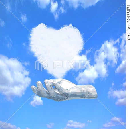 手の上のクラウドコンピューティング 22428871