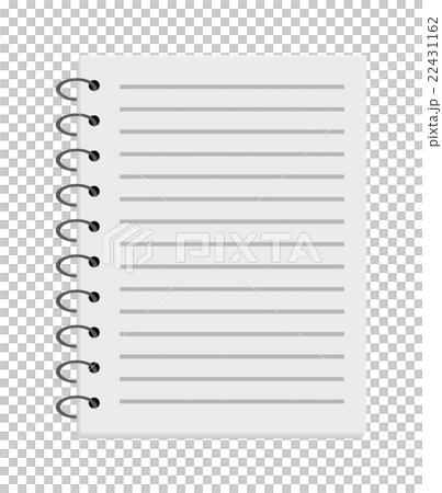 バインダーノートのイラスト素材