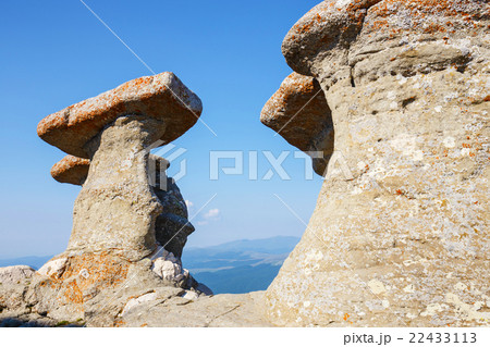 Babele, rocky structures in Bucegi, Romania 22433113