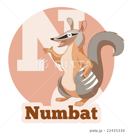ABC Cartoon Numbat ABC Cartoon Numbat 22435330