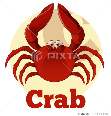 ABC Cartoon Crab 22435386