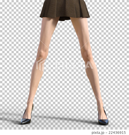 理想的な女性の脚 ボディーパーツ perming 3DCG イラスト素材 理想的な女性の脚 ボディーパーツ perming 3DCG イラスト素材 22436915