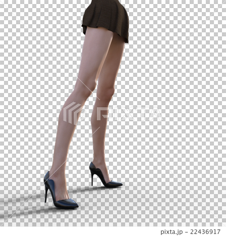 理想的な女性の脚 ボディーパーツ perming 3DCG イラスト素材 理想的な女性の脚 ボディーパーツ perming 3DCG イラスト素材 22436917