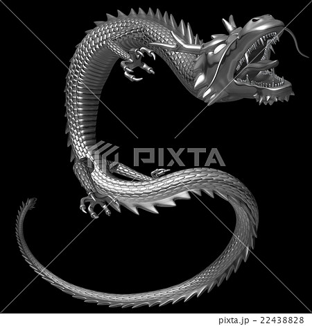 3dイラスト 龍 のイラスト素材 2243