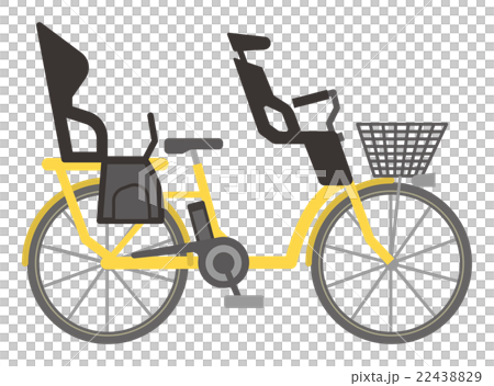 幼児2人同乗用自転車【乗り物・シリーズ】 22438829