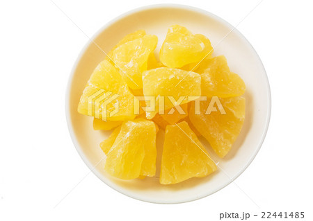 パイナップルのドライフルーツ　Pineapple dried fruit 22441485