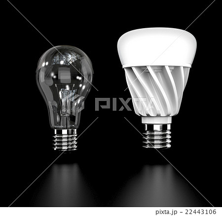 LED電球と白熱電球 22443106