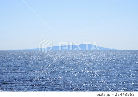 伊豆稲取から望む大島 22443965