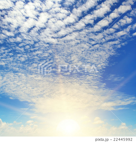 beautiful sunrise and cloudy sky beautiful sunrise and cloudy sky 22445992