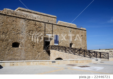 Medieval fort at the harbour in Paphos, Cyprus Medieval fort at the harbour in Paphos, Cyprus 22446721