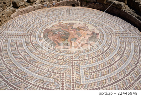 Mosaic floors with Greek mythology scenes,Paphos Mosaic floors with Greek mythology scenes,Paphos 22446948
