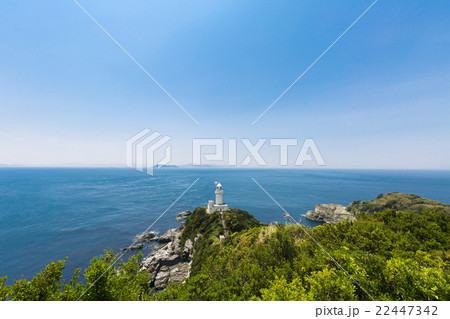 愛媛県伊方町　椿山展望台からの風景 22447342