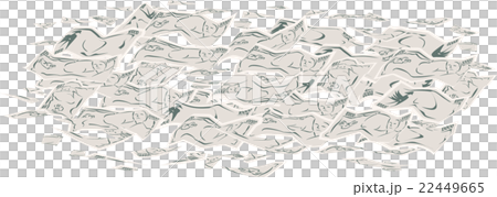 Abandoned banknotes _ Illustration 22449665