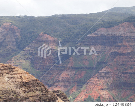 ハワイの景色(ワイメア渓谷) ハワイの景色(ワイメア渓谷) 22449834