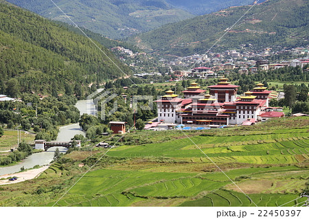 ブータン　ティンプー　タシチョ・ゾン 22450397