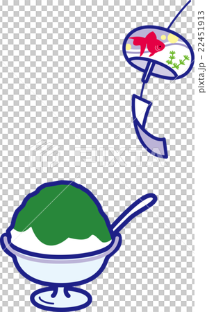 Shaved ice Matcha wind chimes Ginkgo Summer Shaved ice Matcha wind chimes Ginkgo Summer 22451913