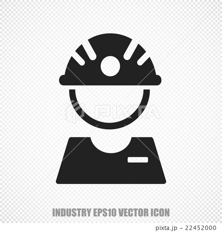Manufacuring vector Factory Worker icon. Modern 22452000