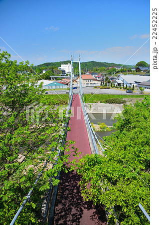 那須烏山市　大金吊り橋 22452225