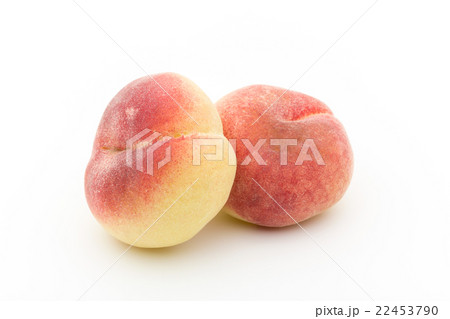 ドーナツピーチ（ドーナツ桃）:Donut peach (Saturn peach) 22453790