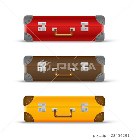 Different color travel bags vector collection 22454291
