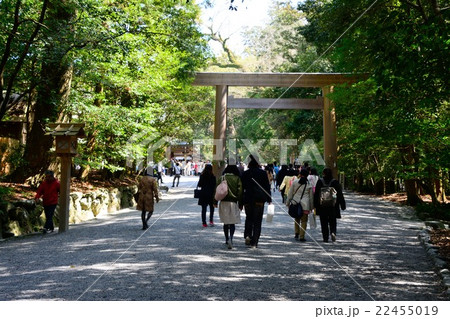 伊勢神宮・内宮 二の鳥居(2) 伊勢神宮・内宮 二の鳥居(2) 22455019
