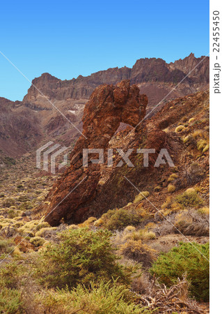 Volcano Teide in Tenerife island - Canary Volcano Teide in Tenerife island - Canary 22455450