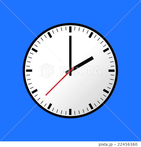 Clock icon, Vector illustration, flat design EPS10 22456360