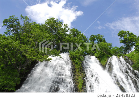 盛夏のオシンコシンの滝 盛夏のオシンコシンの滝 22458322