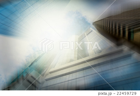 Modern business building glass of skyscrapers, Business concept of architecture 22459729