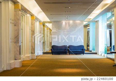 Lobby area of a hotel, office. Interior design concept Lobby area of a hotel, office. Interior design concept 22460100