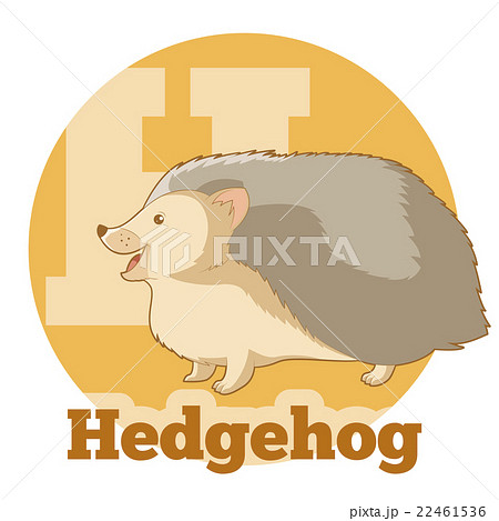 ABC Cartoon Hedgehog2 22461536