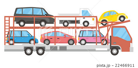 Carrier Car Vehicles Series Stock Illustration