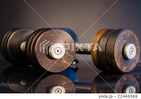 metal barbells 22466988