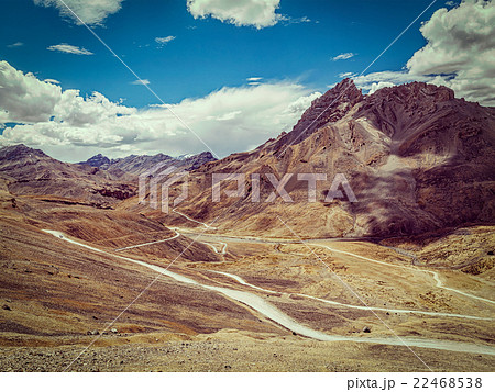 Manali-Leh road in Himalayas 22468538