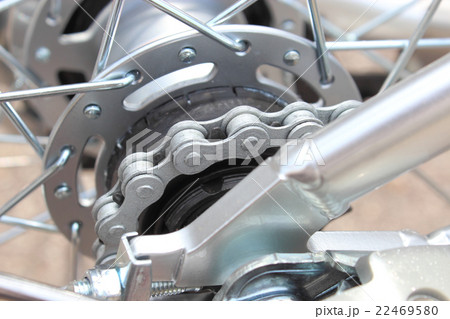 自転車のチェーン 22469580