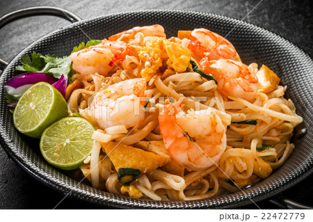 タイの焼きそば パッタイ Pad-thai Thai noodle タイの焼きそば パッタイ Pad-thai Thai noodle 22472779