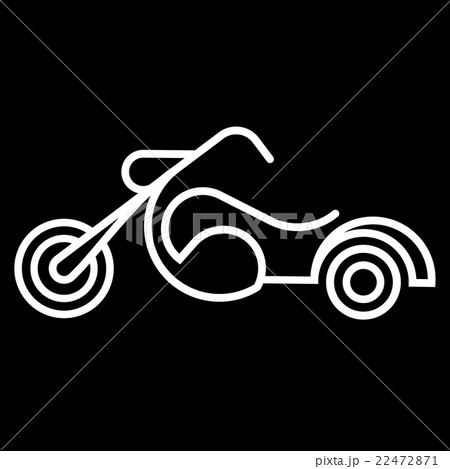 The Motorcycle Icon 22472871