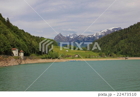 Spring scene at Lake Kloental 22473510