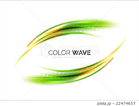 Blurred vector wave design elements 22474657