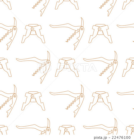 barman equipment contour seamless pattern. 22476100