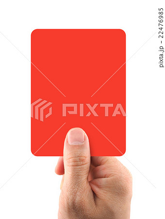 　レッドカード 22476985