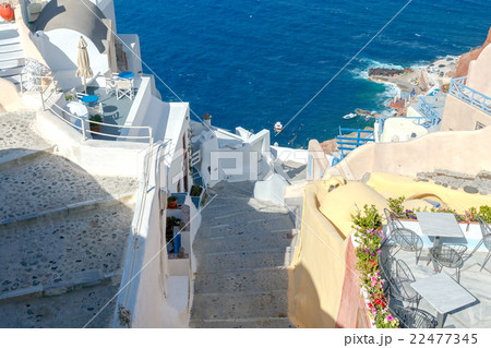 Oia. Traditional architecture of Santorini. Oia. Traditional architecture of Santorini. 22477345