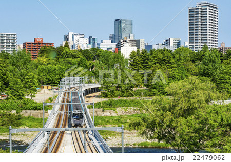 仙台市・新緑と仙台市地下鉄東西線 22479062