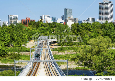 仙台市・新緑と仙台市地下鉄東西線 22479064